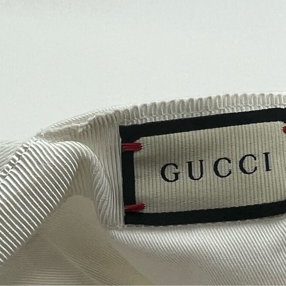 Gucci Hat/Cap White Size XL/59cm - Picture 12 of 13